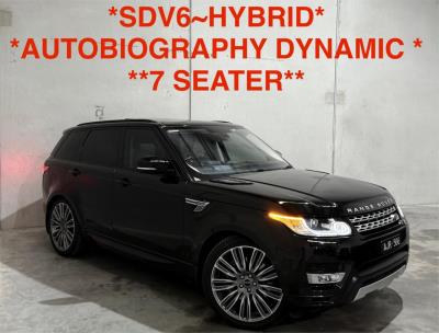 2016 Land Rover Range Rover Sport SDV6 HEV Autobiography Dynamic Wagon L494 17MY for sale in Cromer